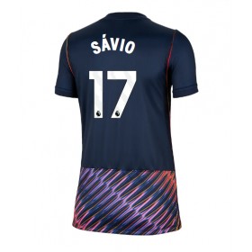 Tottenham Hotspur Savio #17 Borte skjorte til dame 2026-27 Kortermet